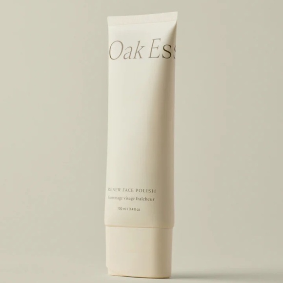 New OAK ESSENTIALS Renew Face Polish Exfoliator Full Size 100 ml / 3.4 fl oz - Picture 2 of 5
